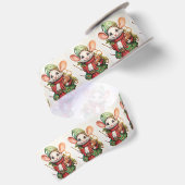 Kerstmuis 46 lint (Achterkant)