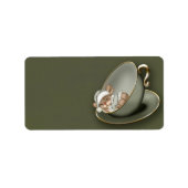 kerstmuis etiket (Voorkant)