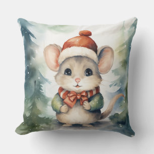 Kerstmuis Kussen