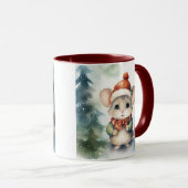 Kerstmuis Mok (Voorkant rechts)