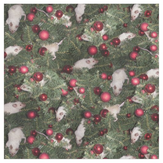 kerstmuis stof (Close Up)