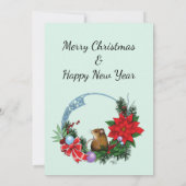 Kerstmuiskrans Kaart (Achterkant)