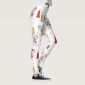 Kerstmuispatroon Leggings (Rechts)