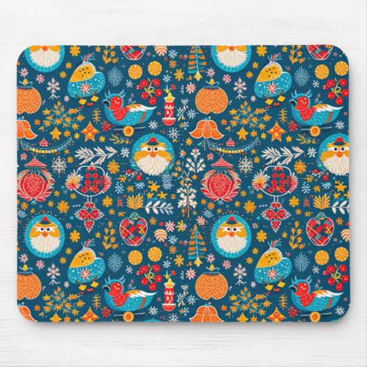 kerstmuizenmat muismat (Voorkant)