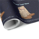 kerstmukluks cadeaupapier (Rol Hoek)