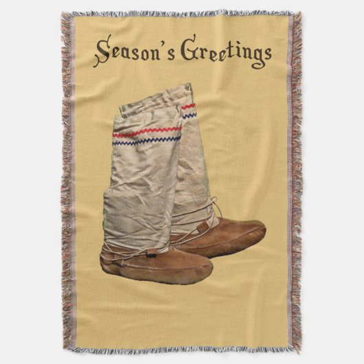 kerstmukluks deken (Voorkant Verticaal)