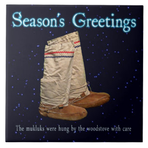 kerstmukluks tegeltje