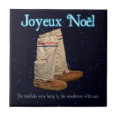 kerstmukluks tegeltje (Voorkant)