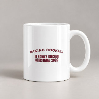 Kerstmuntjes Bakken In Nana's Keuken Kerstmug Koffiemok