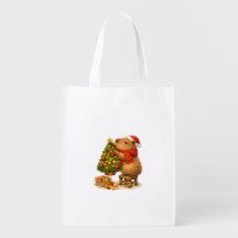 Kerstmuts Capybara Versiert Boom