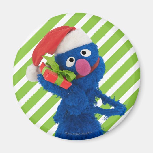 Kerstmuts Grover Magneet (Voorkant)