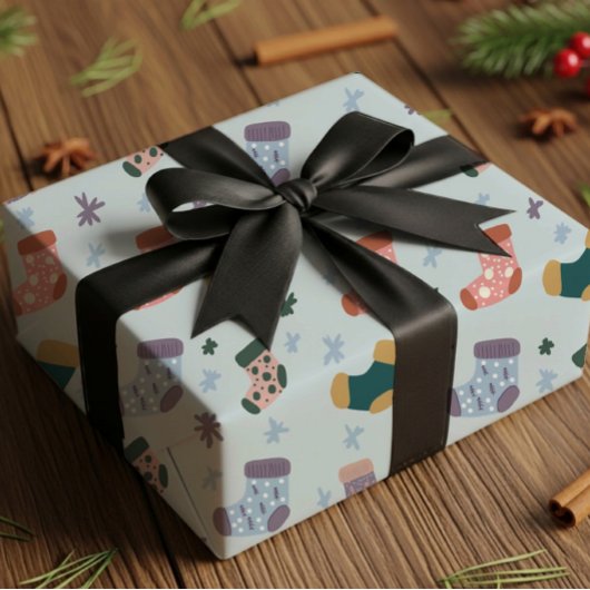 Kerstmuts Inpakpapier