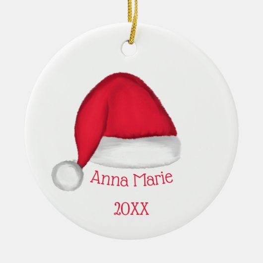 Kerstmuts Kerst Ornament (Voorkant)