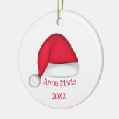 Kerstmuts Kerst Ornament (Links)