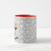 Kerstmuts pinguïn Beker Mok (Midden)