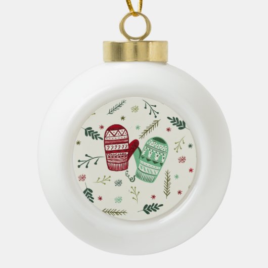 Kerstmutsen Ornament (Voorkant)