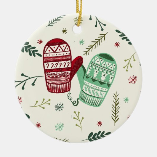 Kerstmutsen Ornament (Voorkant)