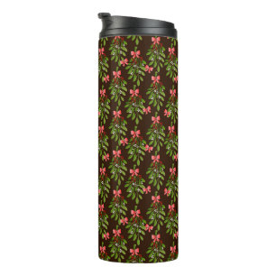 Kerstmutsen - Thermische Bekerglas Thermosbeker