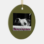 kerstmutt keramisch ornament (Rechts)