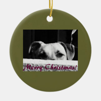 kerstmutt keramisch ornament