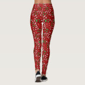 kerstmuziek leggings (Achterkant)