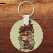  kerstmuziek sleutelhanger (Voorkant)