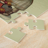  kerstmuziek zingen legpuzzel (Zijkant)