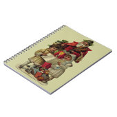  kerstmuziek zingen notitieboek (Linkerzijde)