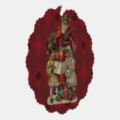  kerstmuziek zingen ornament kaart (Rechts)