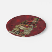  kerstmuziek zingen papieren bordje (Gekanteld)