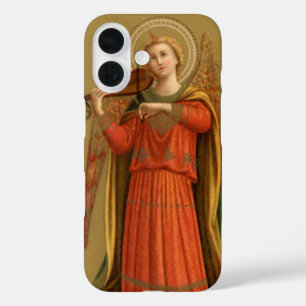 Kerstmuzikant Angels,  renaissance iPhone 16 Hoesje