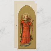 Kerstmuzikant Angels, renaissance Kaart (Voorkant / Achterkant)