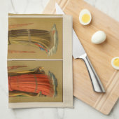 Kerstmuzikant Angels,  renaissance Theedoek (Quarter Fold)