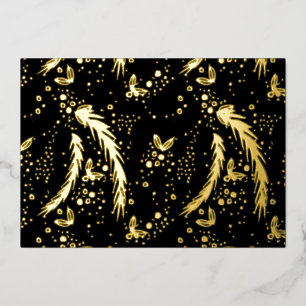 kerstnaalden Foto Rug VREDE LIVE JOVE Folie Feestdagenkaart