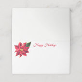 Kerstnaam Plaats Kaart (Buitenkant ongevouwen)