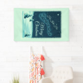 Kerstnacht kerstmis kerstmis voor de kerstman spandoek (Insitu)