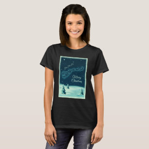 Kerstnacht kerstmis kerstmis voor de kerstman t-shirt