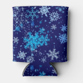 Kerstnacht Snowfall Blikjeskoeler (Voorkant)