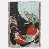 Kerstnachtmerrie Aangepaste gootsteen Deken (Voorkant Verticaal)