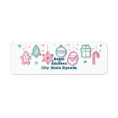 Kerstnamemaand Etiket (Voorkant)