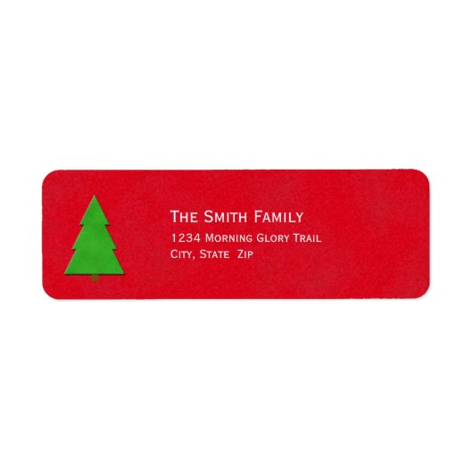 Kerstnamemaand Etiket (Voorkant)