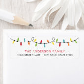 Kerstnamenadreslabels Etiket (Insitu)