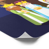 kerstnativiteitsscène poster (Hoek)