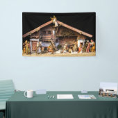 kerstnativiteitsscène spandoek (Beurs)