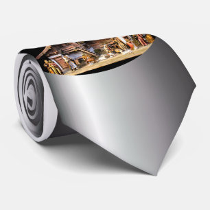 kerstnativiteitsscène stropdas