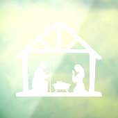 Kerstnerviteitswoede Raamsticker (Vel 3)