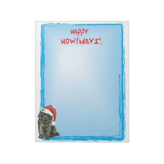 KerstNewfoundland Notitieblok (Gedraaid)