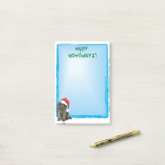 KerstNewfoundland Post-it® Notes (Op bureau)