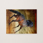 Kerstnicht. Jigzaag Puzzle Legpuzzel (Horizontaal)