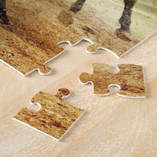 Kerstnicht. Legpuzzel (Zijkant)